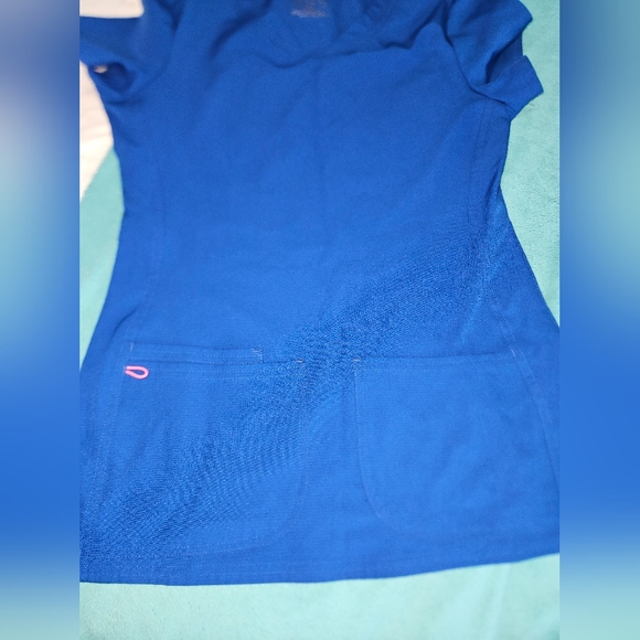 XS Royal Blue Heart Soul Scrub Set - Picture 2 of 7